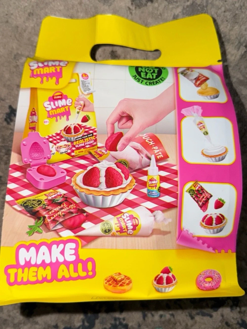 ZURU Slime Mart Realistic Slime Food Kit - Yellow